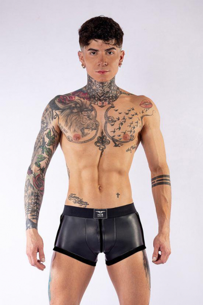 77341100_Mister_B_Neoprene_Shorts_3_Way_Full_Zip_Black_01.jpg